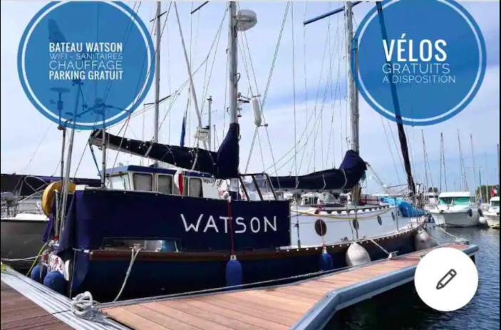 Bateau Watson Accueillant & Chaleureux Hotel Ouistreham Ngoại thất bức ảnh